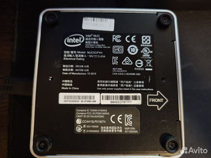 Intel NUC5cpyh