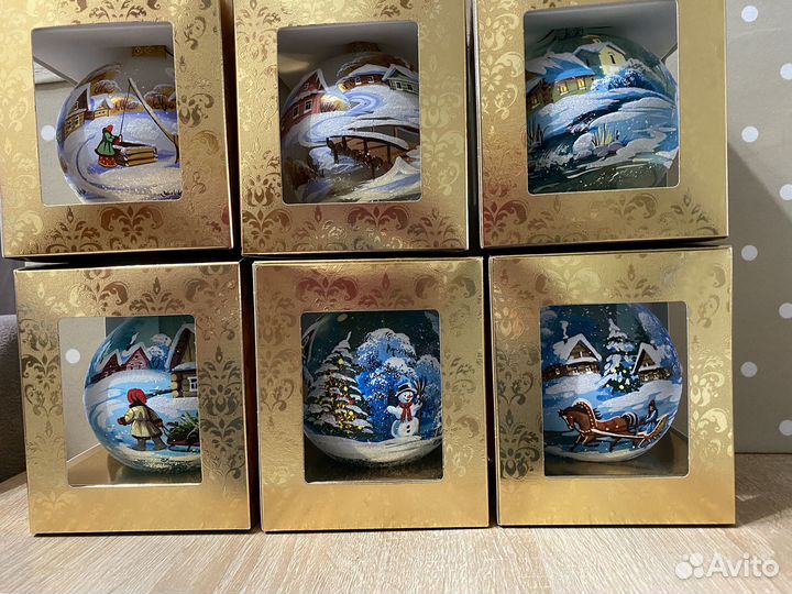 Елочные игрушки Шары