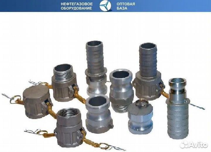 Соединения быстроразъемные (брс) camlock