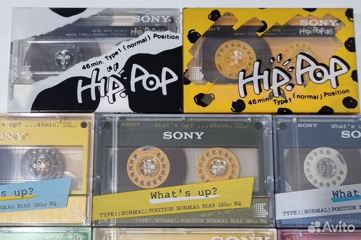Sony 46 Редкие винтажные кассеты Для коллекции