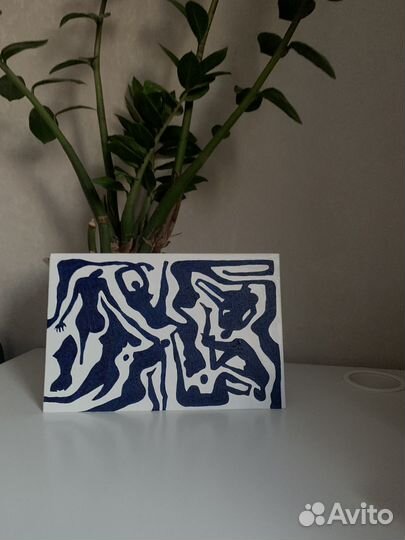 Рисунок на холсте