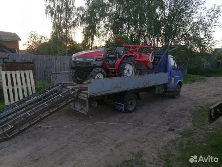 Услуги mini трактора с фрезой