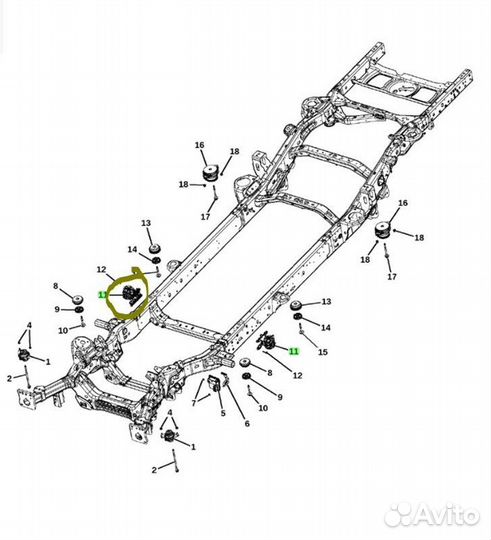 Б/У датчик - В хорошем состоянииn- Место установки