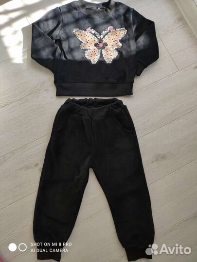 Костюм утепленный на девочку