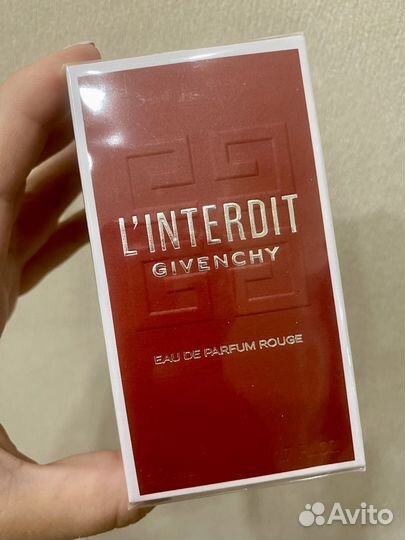 Givenchy L'interdit rouge парфюмерная вода 50 мл