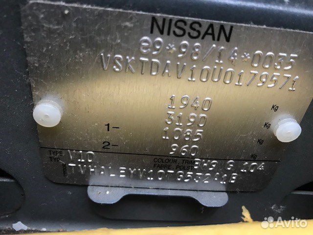 Разбор на запчасти Nissan Almera Tino