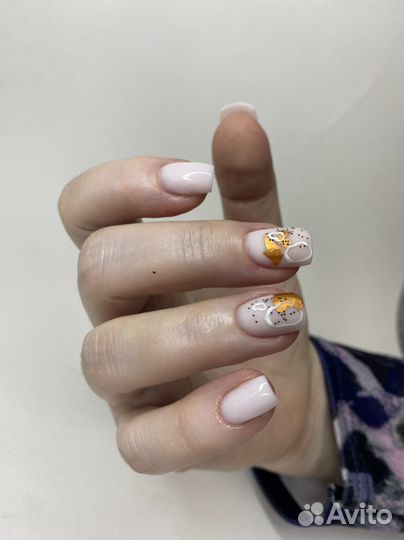 Маникюр.Покрытие гель лаком. Наращивание ногтей