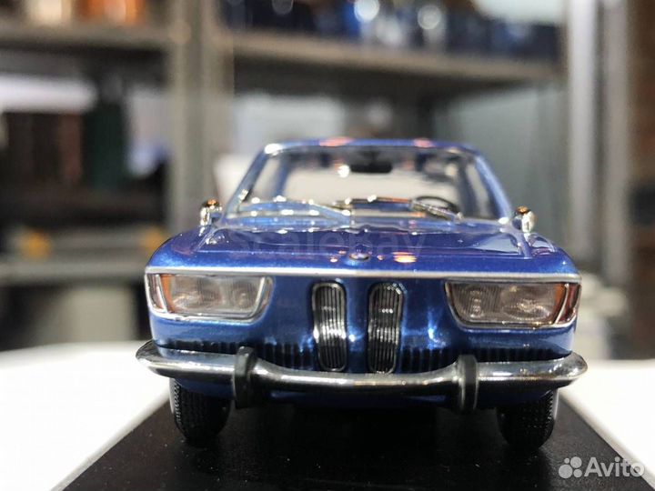 Коллекционная модель. BMW 2000 CS light blau M