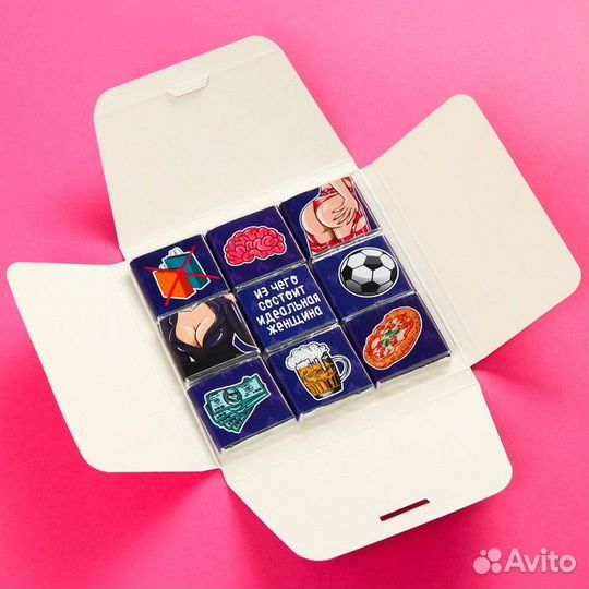 Шоколад молочный «18+»: 5 г х 9 шт