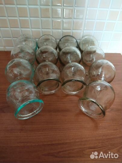 Банки медицинские стеклянные СССР