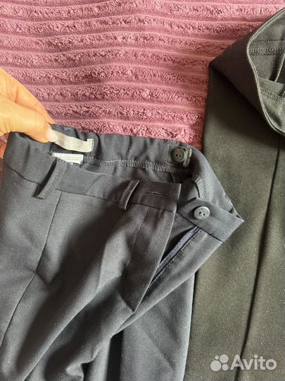 Брюки школьные рост 122