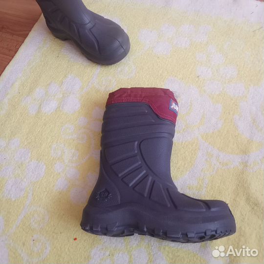 Резиновые сапоги из эва 37 размер с утеплителем