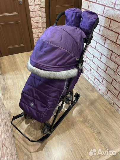 Санки-коляска