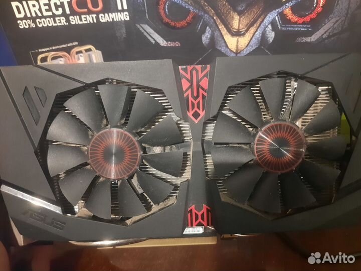 Видеокарта geforce GTX 960 4 GB asus strix