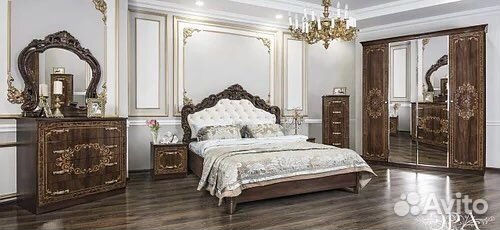 Спальный гарнитур «Патрисия» орех оригинал