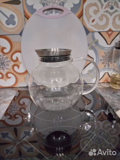 Чайник с боросиликатного стекла
