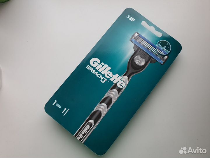 Бритвенный станок gillette mach3