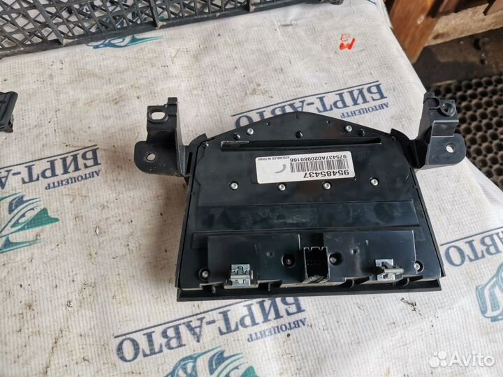 Блок управления магнитолой, радио Chevrolet Cruze