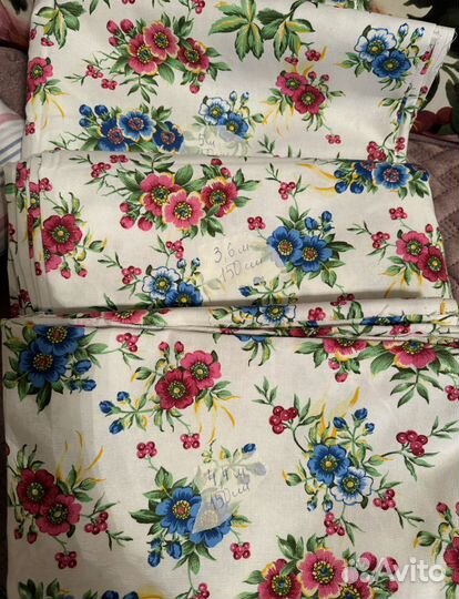 Ткань полулен