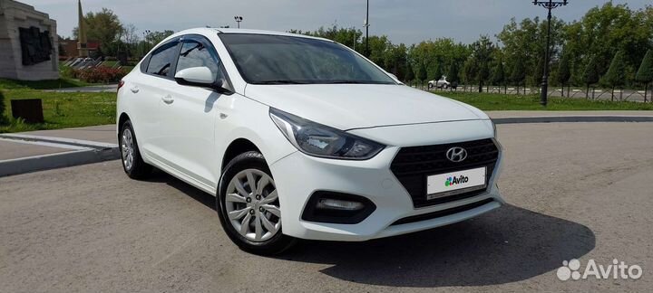 Hyundai Solaris 1.4 МТ, 2017, 54 000 км