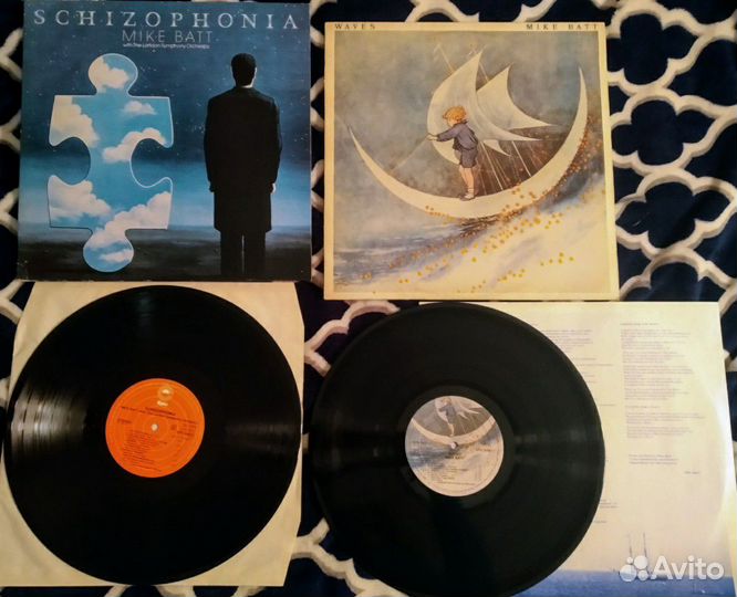 Batt Mike 1977,1980 Виниловые пластинки LP
