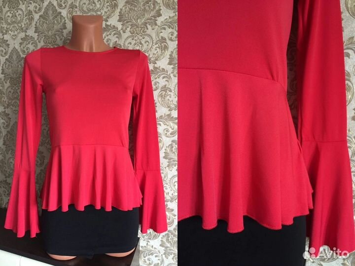 Боди блузка лонгслив