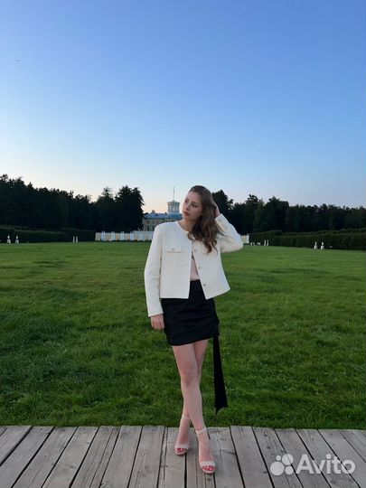 Юбка love republic со шлейфом