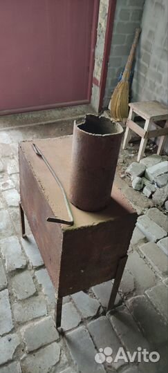 Печь буржуйка для гаража