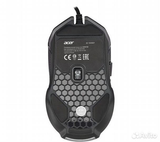 Мышь Acer OMW160, черный