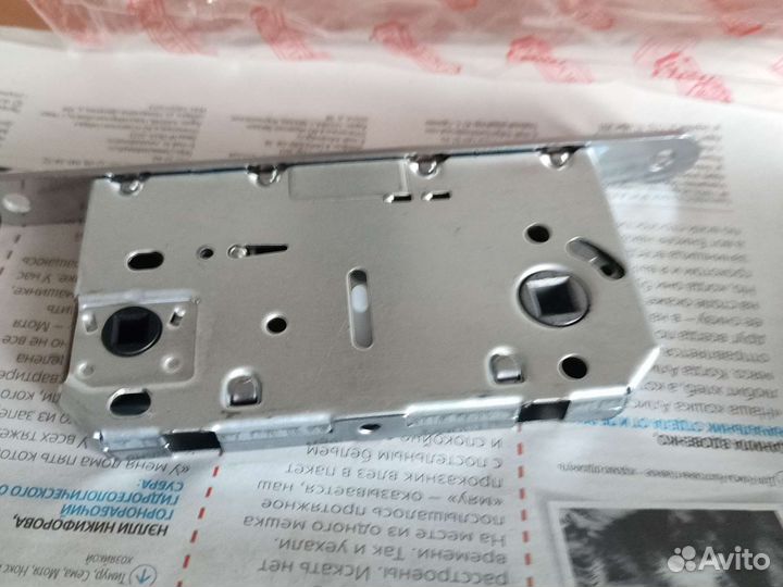 Механизм защёлки 50мм м/о96мм, PC(хром) Palidore