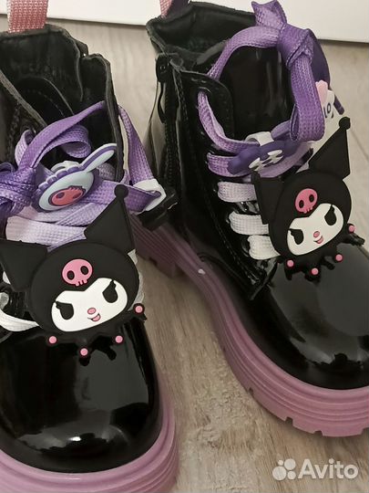 Ботинки демисезонные для девочки 26-36