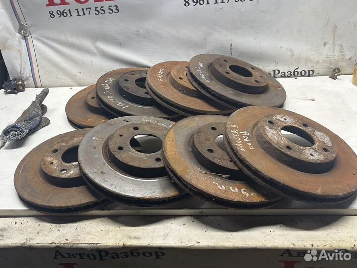 Тормозной диск Lancer 9 ix mitsubishi