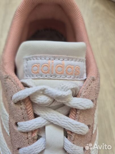 Кеды женские Adidas VL Court 2.0 розовые