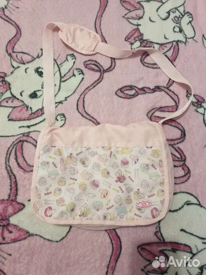 Санки беби Бон, сумка, зимний костюмы беби Анабель