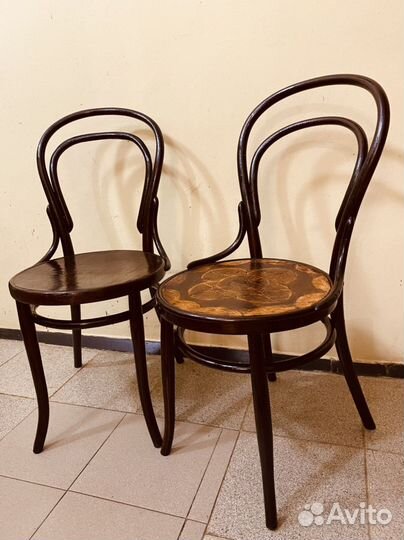 Венские гнутые Буковые стулья Thonet