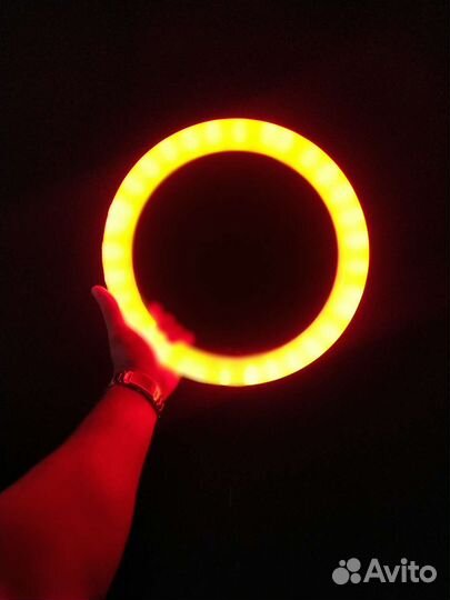 Кольцевая лампа RGB 33см