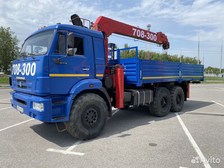 КамАЗ 43118-24 с КМУ, 2011