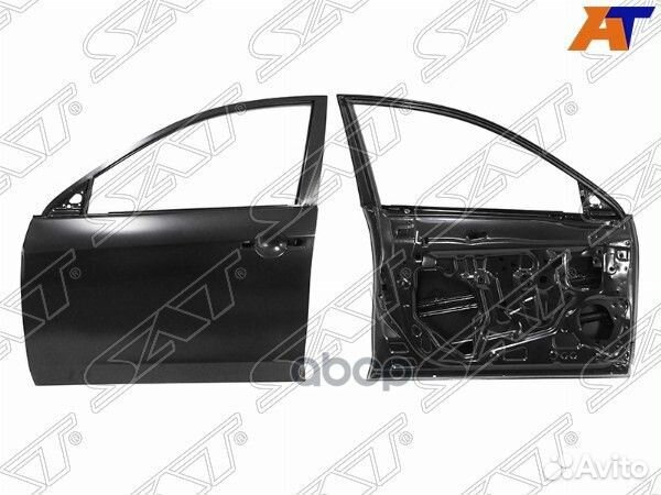 Дверь передняя nissan almera (RUS) 12- LH russi