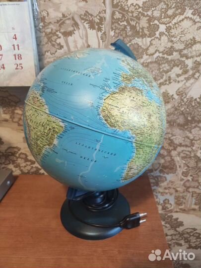 Глобус с подсветкой