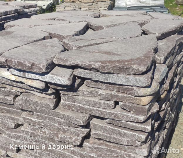 Плитняк Лемезит галтованный 