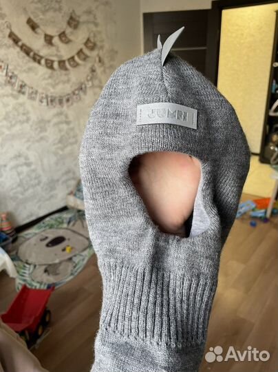 Шапка-шлем демисезонная jumbi дракон 47