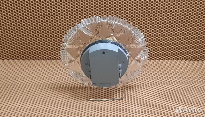 Часы СССР хрустальные настольные/ настенные