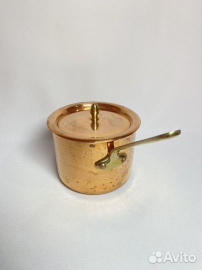 Французский медный сотейник
