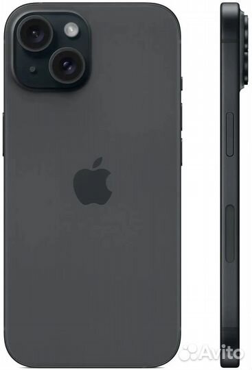 Смартфон Apple iPhone 15 128Gb A3090 Black (Nano s