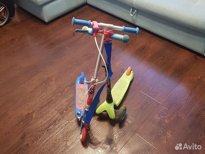 Самокат детский двухколесный складной