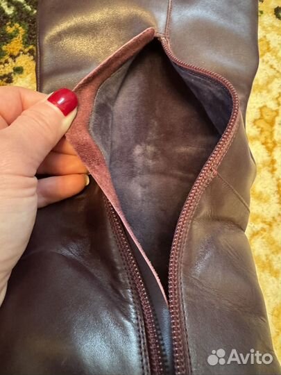 Сапоги женские натуральная кожа