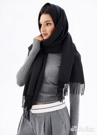 Палантин, шарф, новый, кашемировый