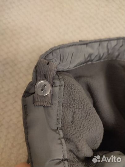 Брюки утеплённые на мальчика 98