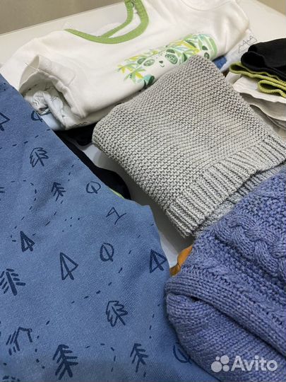 Вещи пакетом для мальчика 68-74