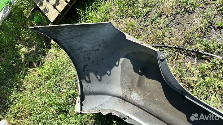 Задний бампер honda Фит с губой